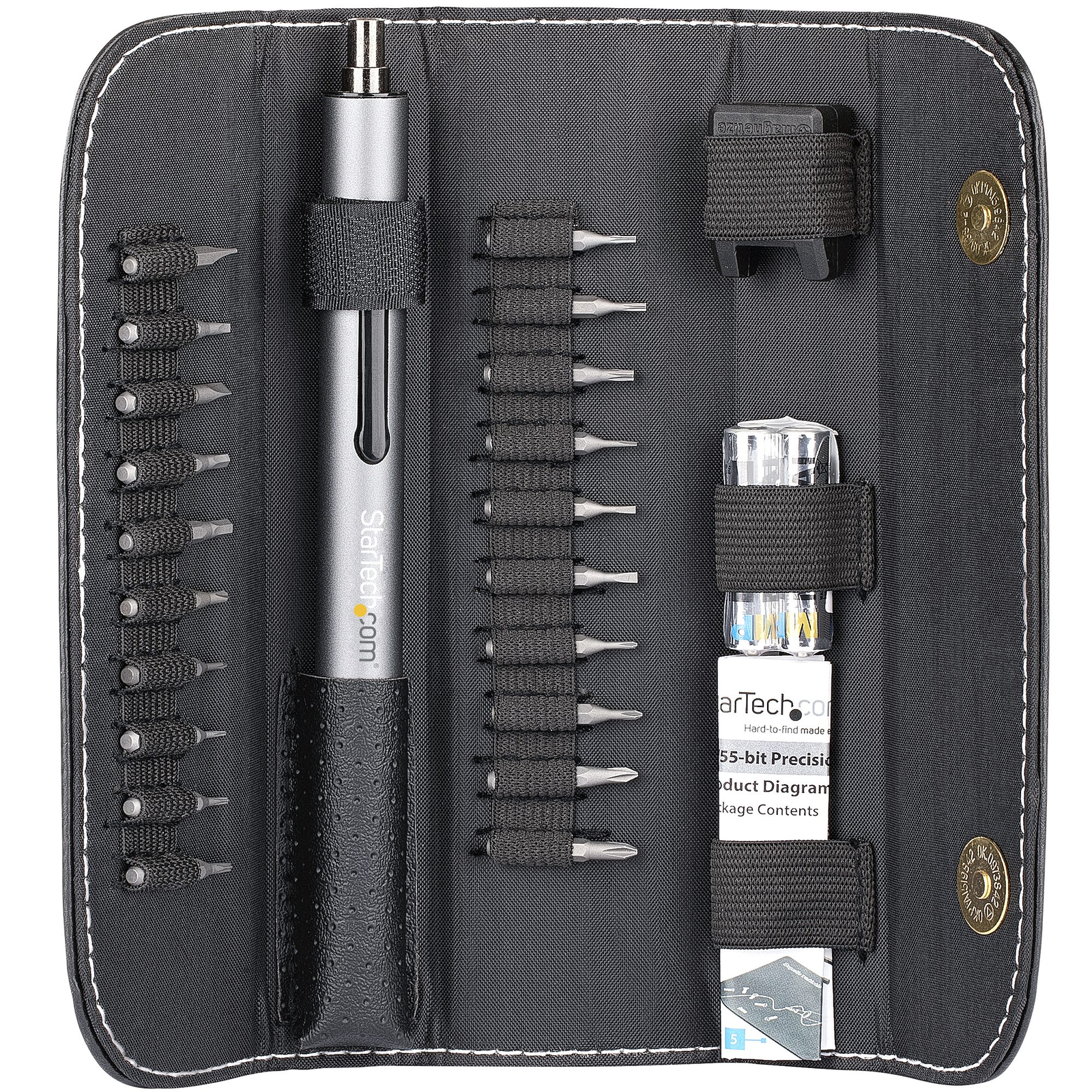 StarTech.com CTK20PCEDRIVE električni odvijač i udarna bušilica 110 RPM Srebro