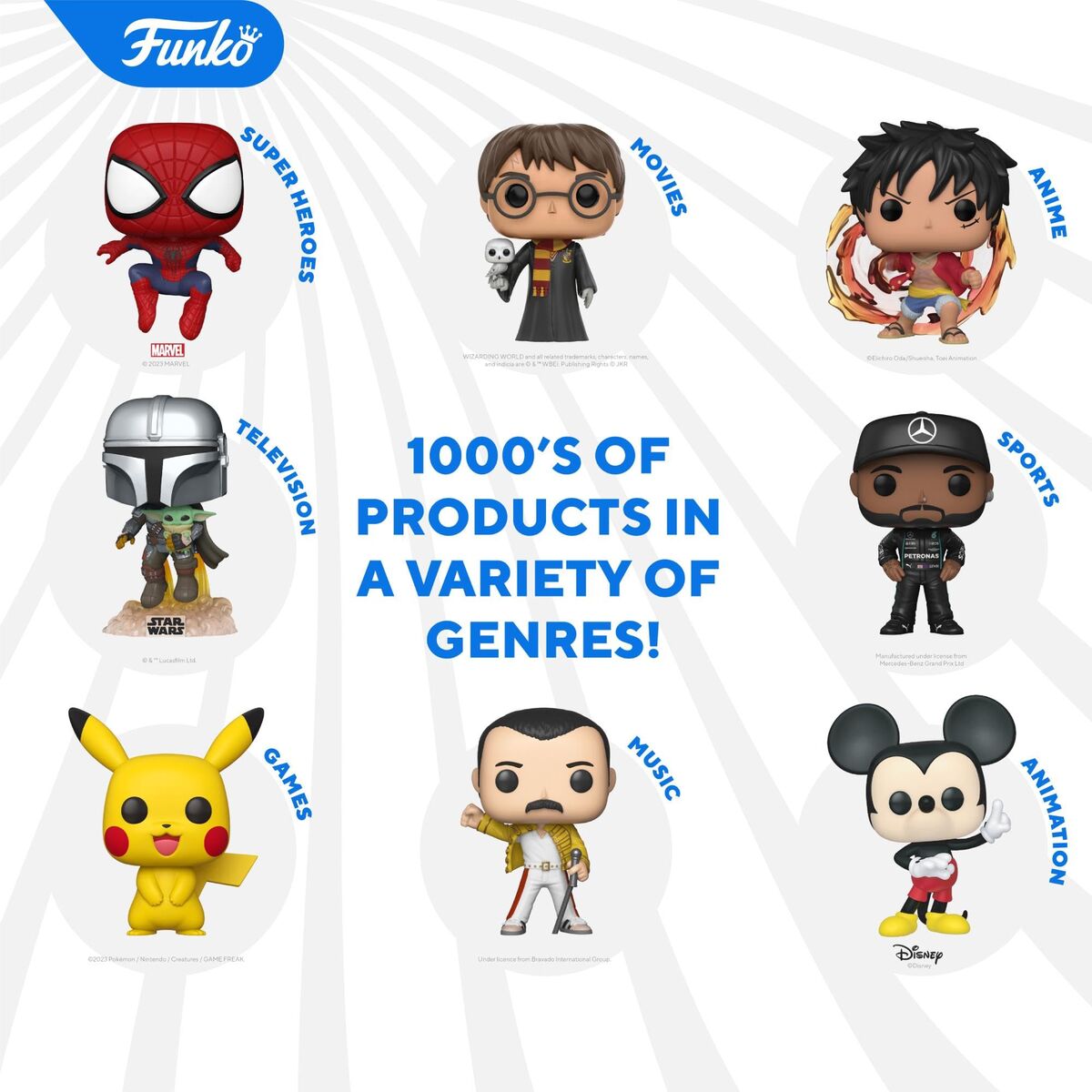 Figura za zbirku Funko Pop! 88179 Plava Vinil