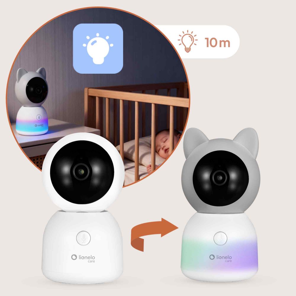 Lionelo baby monitor dvosmjerni Babyline 9.2 Al