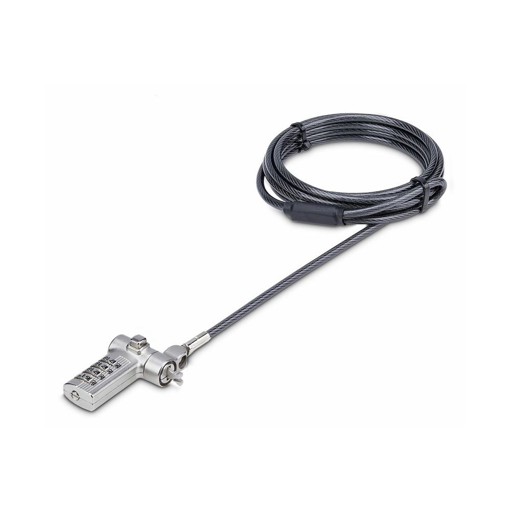 StarTech.com UNIVCS-LAPTOP-LOCK kabelske brave Crno, Srebro 2 m