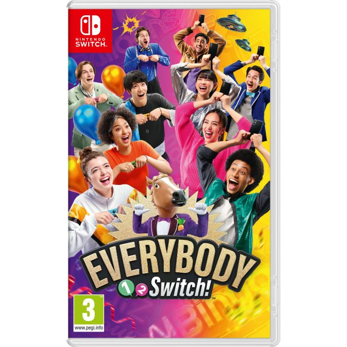 Nintendo Everybody 1-2-Switch! Standard Tradicionalni kineski, Njemački, Nizozemski, Engleski, Španjolski, Francuski, Talijanski, Japanski, Korejski, Ruski Nintendo Switch