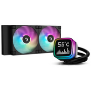 DeepCool R-LP240-BKMSNC-G-1 Sustav hlađenja računala Kućište računala, Procesor Sve-u-jednom vodeno hlađenje 12 cm Crno 1 kom
