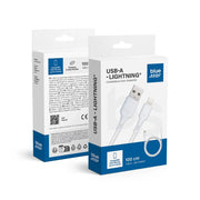 BLUE STAR kabel 2.4A USB A na Lightning DC-001AL2.4 1m bijeli