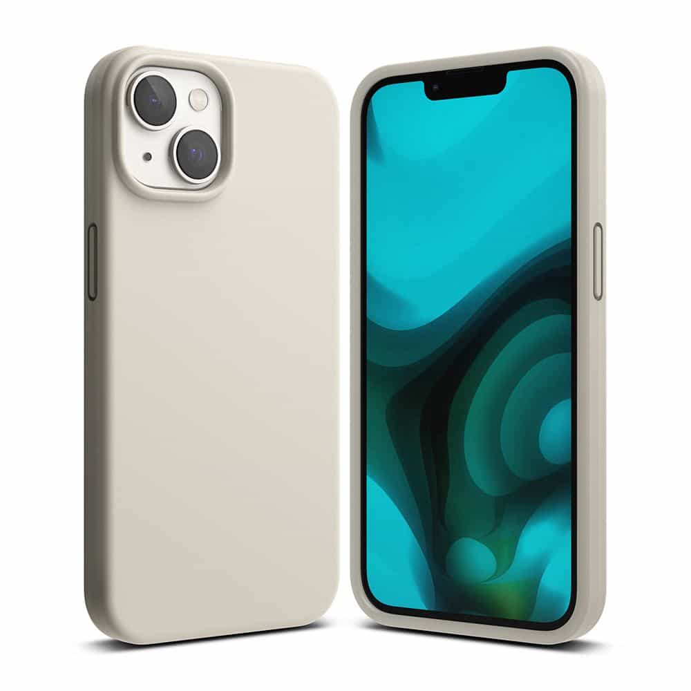 RINGKE SILICONE MASKA ZA IPHONE 14 PLUS / 15 PLUS STONE