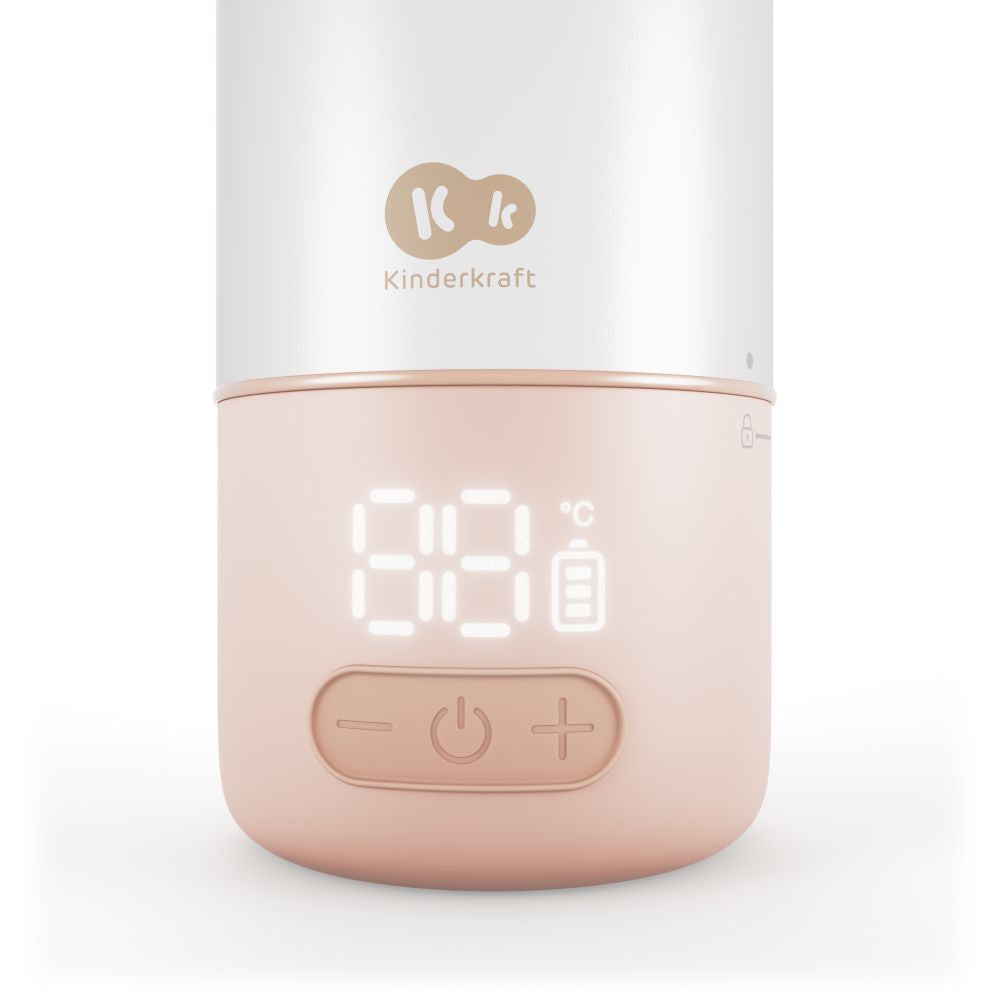 Kinderkraft GAJA prijenosni grijač - bočica/termosica s baterijom 500 ml, Beige