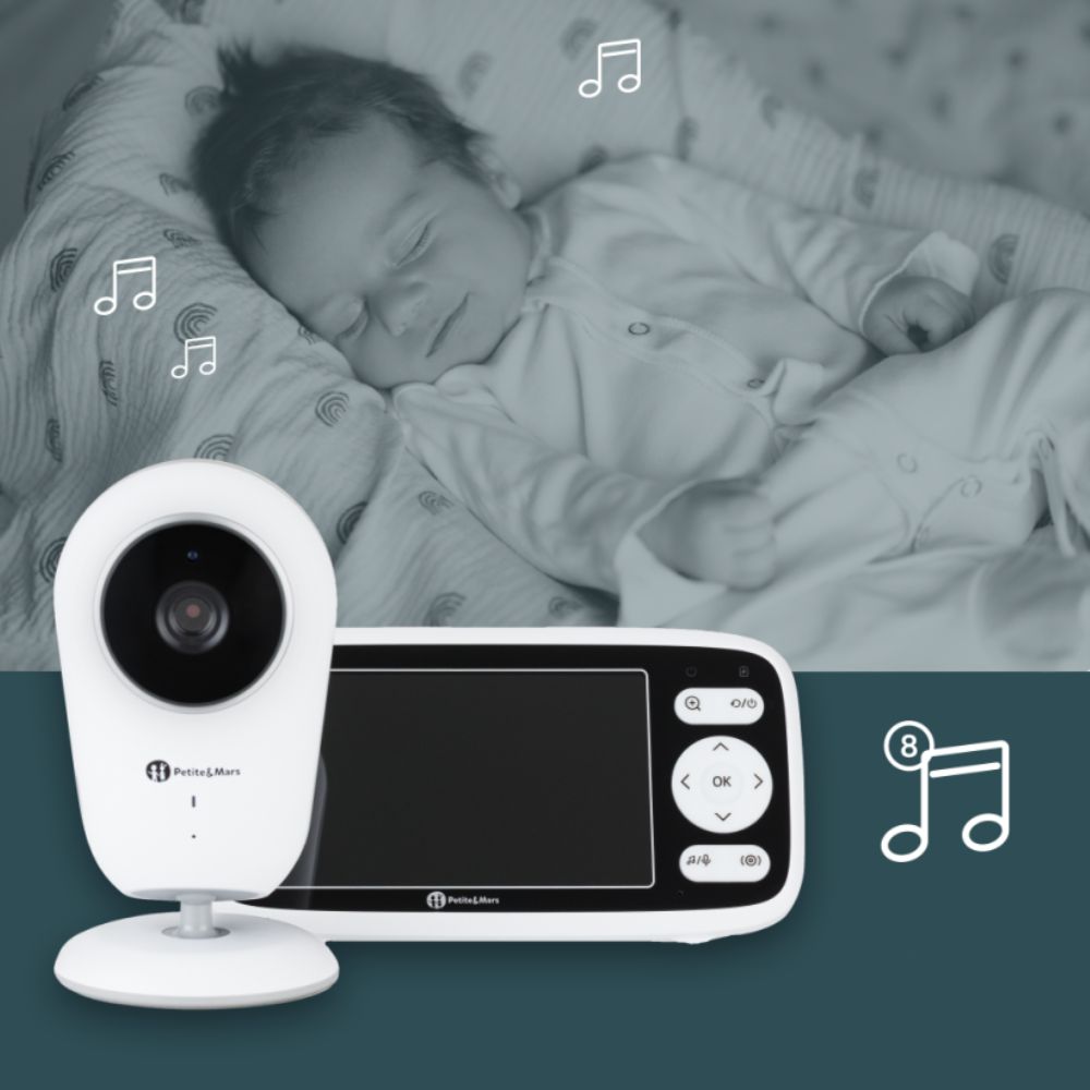 PETITE&MARS Digitalni monitor za bebe NANO 4.0