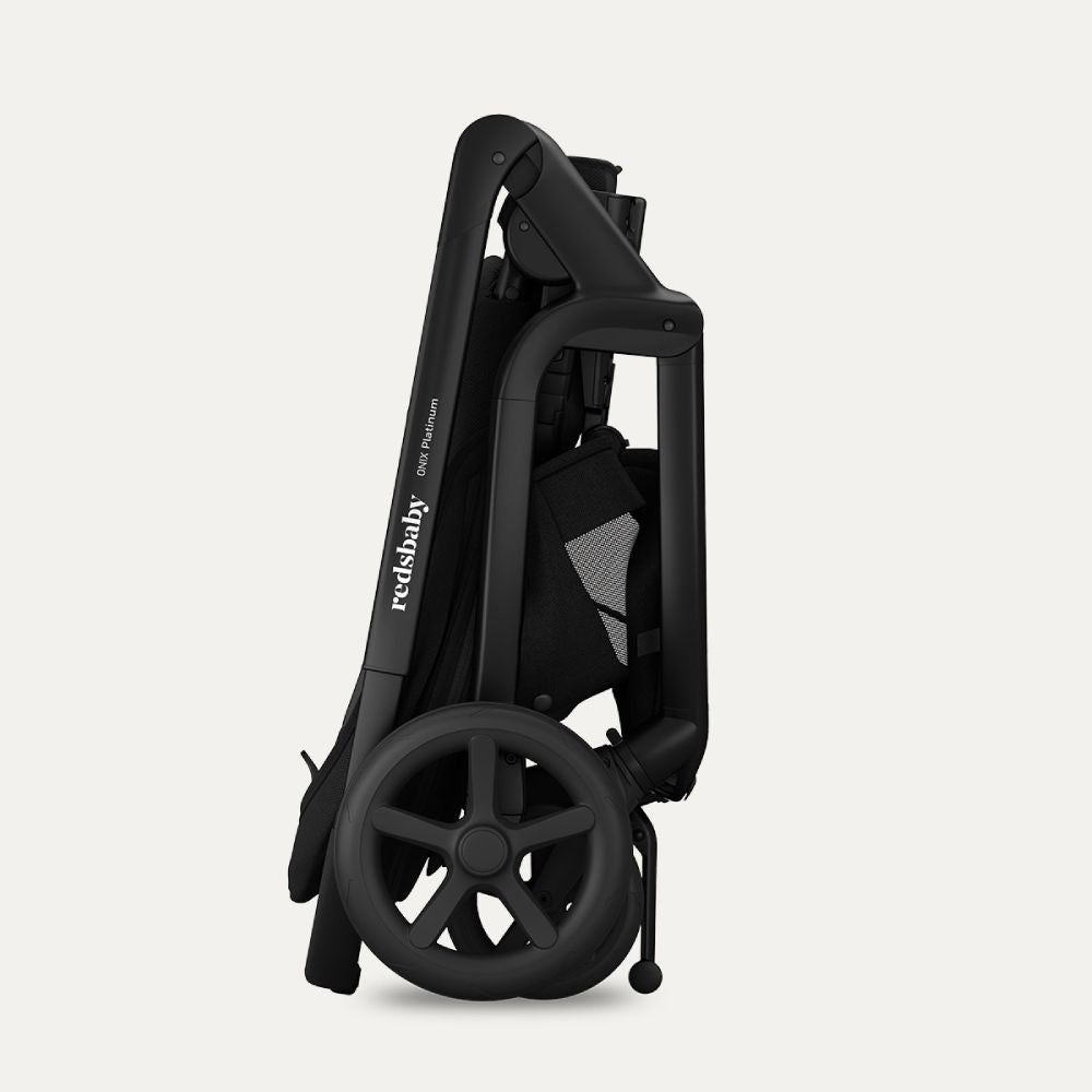 REDSBABY ONIX kolica, Platinum Black Twill 3u1 B