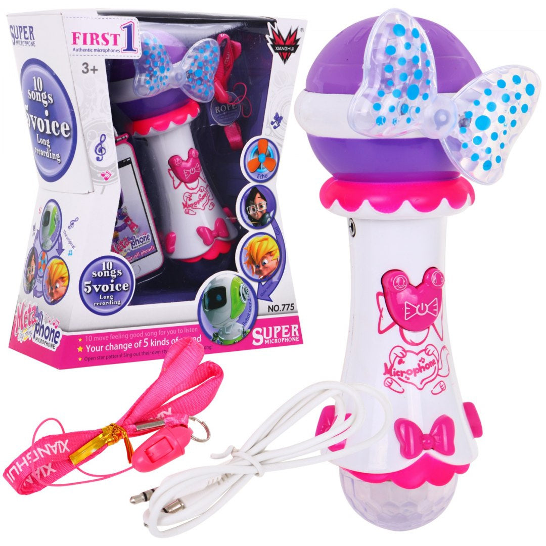 Microphone Karaoke Melodies Pink