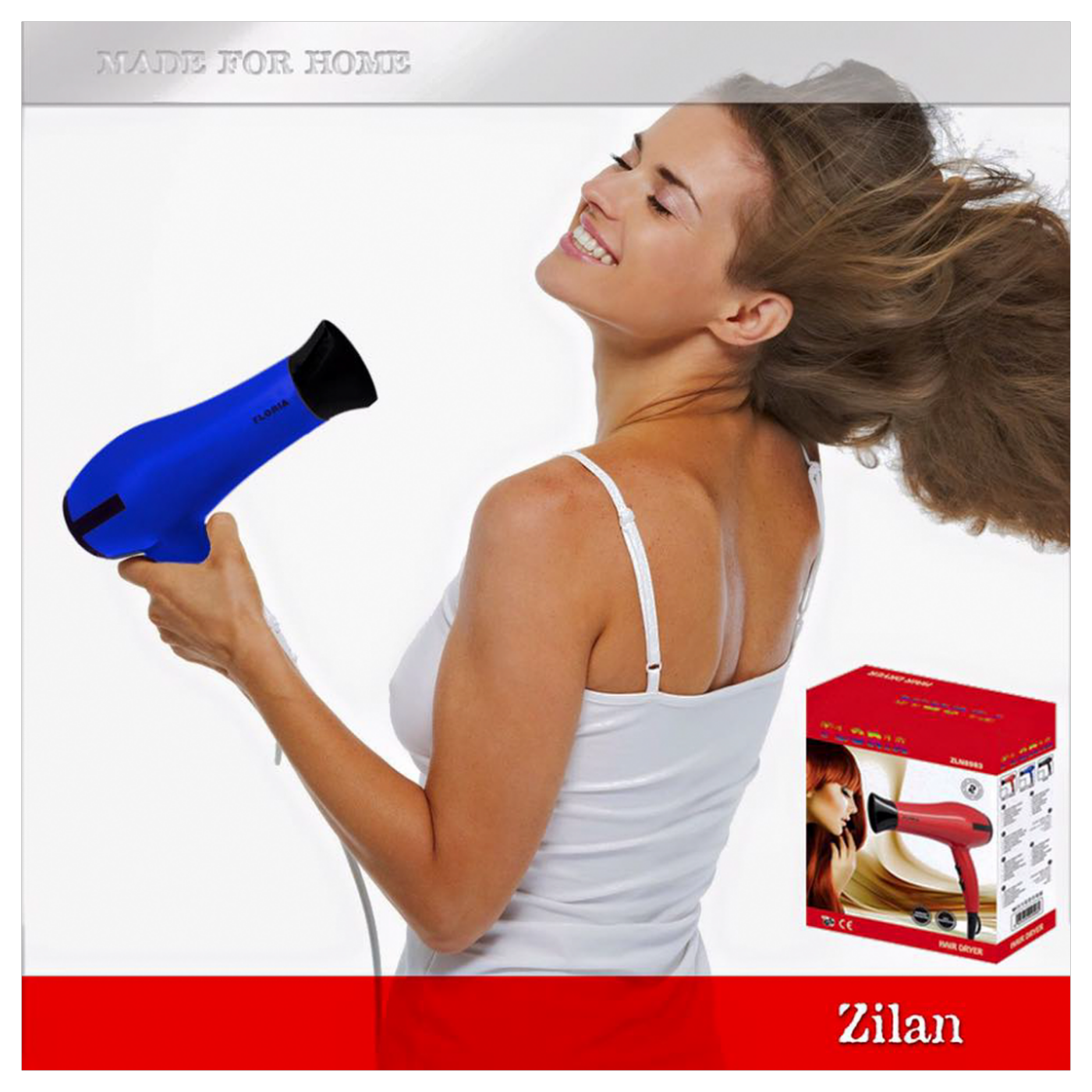 Floria Sušilo za kosu, 850 W, plavo/crna - ZLN8978/BL