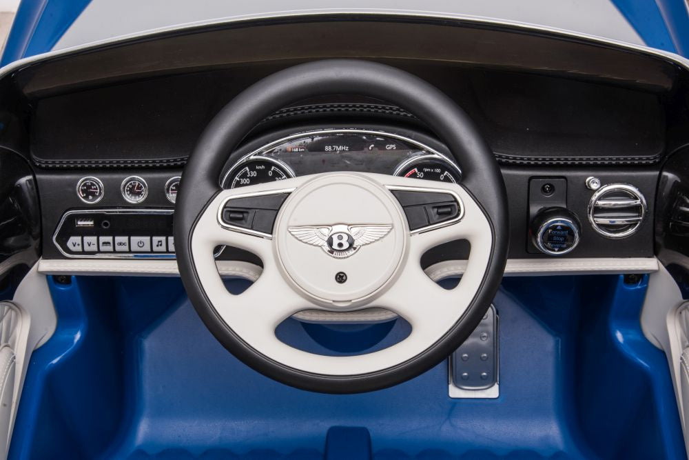 Licencirani auto na akumulator Bentley Mulsanne - plavi/lakirani