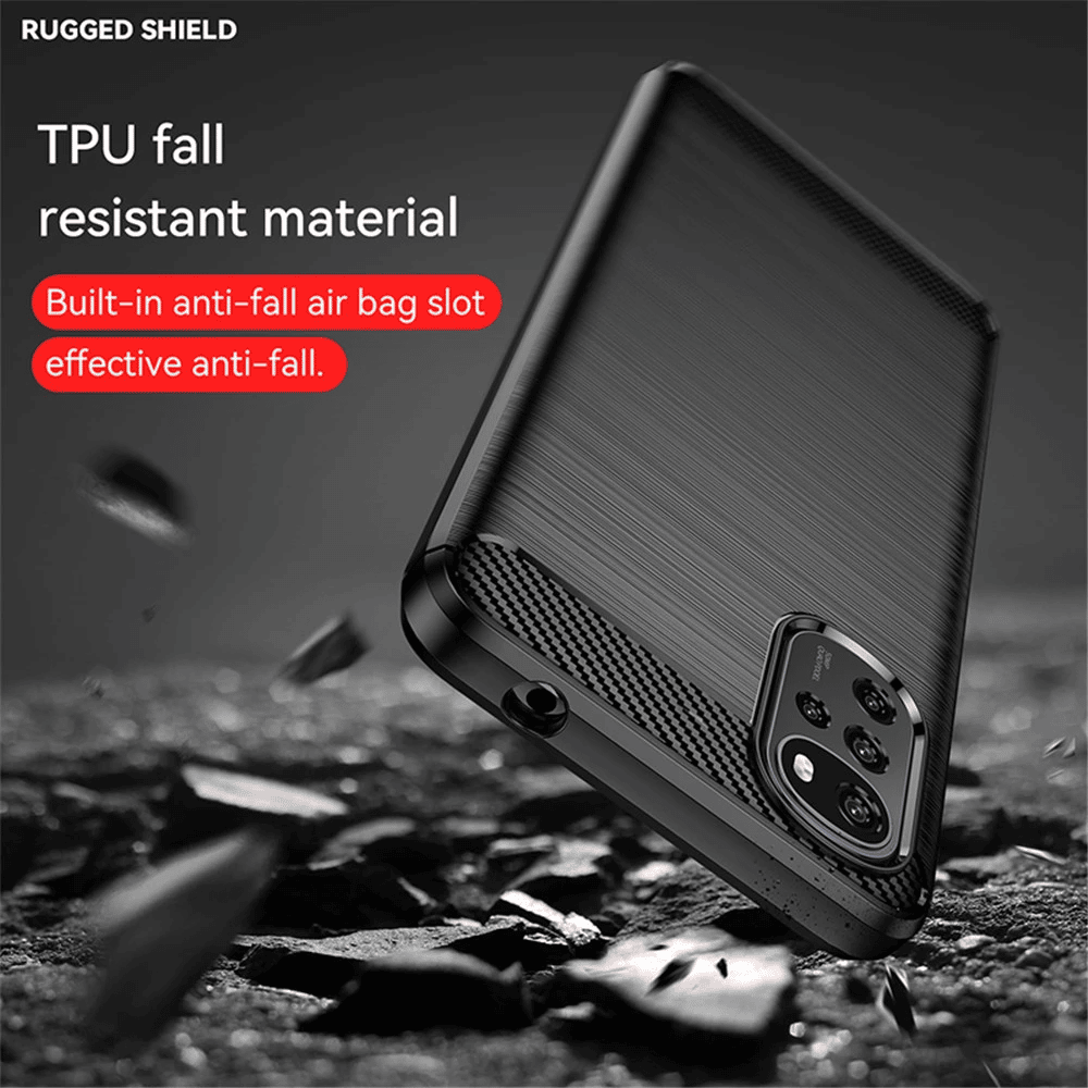 Techsuit Carbon Silicone maska za Motorola Moto G22