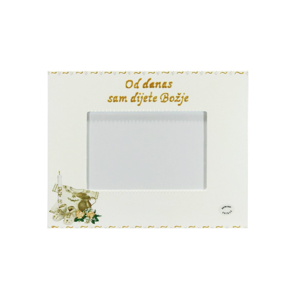 Keresztelő – Fényképkeret  Š151104