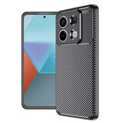 Techsuit – CarbonFiber maska za Xiaomi Redmi Note 13 5G – crna