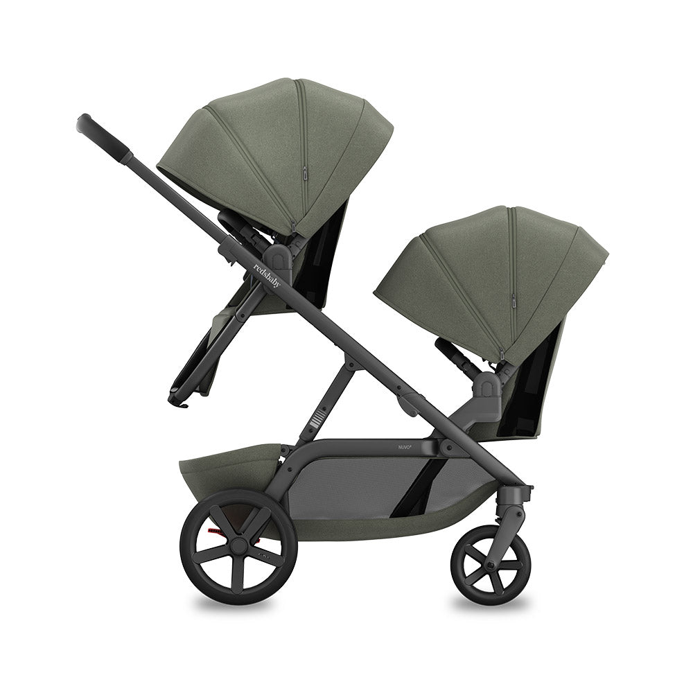 REDSBABY NUVO 2 Twin dječja kolica za blizance 2u1, Sage