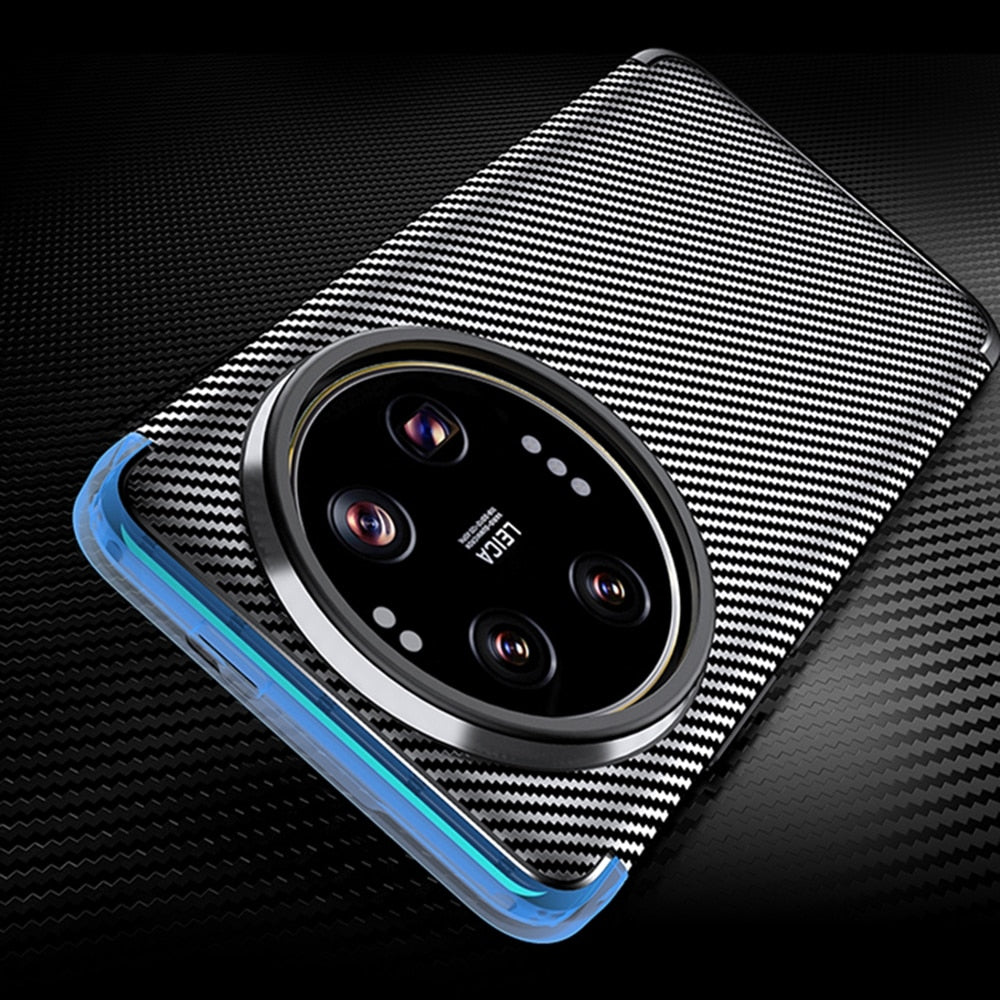 Techsuit – CarbonFiber maska za Xiaomi 13 Ultra – crna
