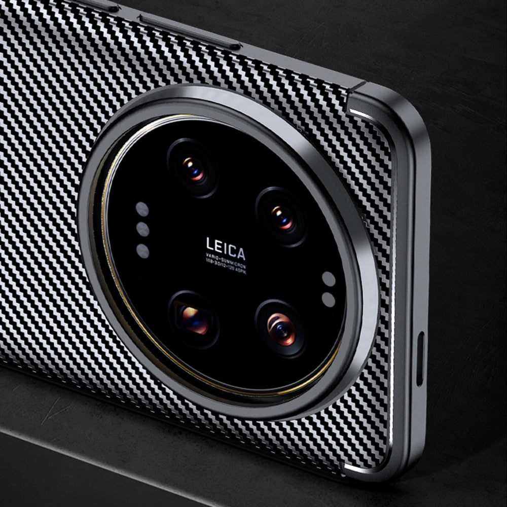 Techsuit – CarbonFiber maska za Xiaomi 13 Ultra – crna