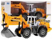 Traktor za igru "King" - 46 cm  - žuti