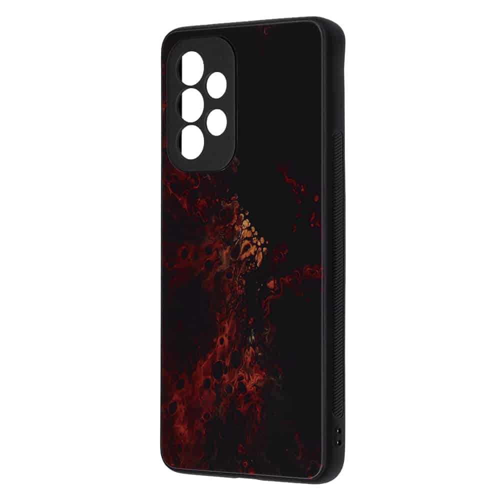 Techsuit Glaze maska za Samsung Galaxy A53 5G - Red Nebula