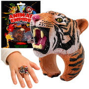Ring on Hand Educational Animals Bengal Tiger