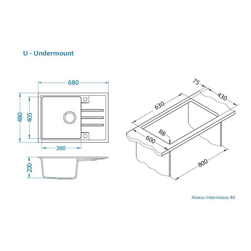 ALVEUS SUDOPER INTERMEZZO 40 Carbon G91