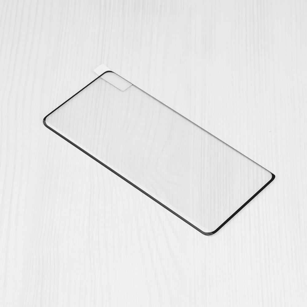 Techsuit – 111D Full Cover / Staklo s punim ljepilom / 3D zakrivljeno staklo za Realme 12 Pro / 12 Pro+ – crno