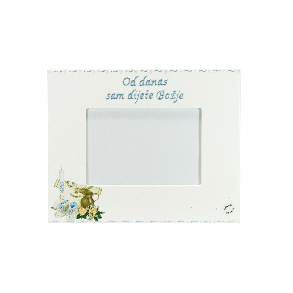 Emlék a szentkeresztségről – Fényképkeret  Š15199