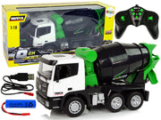Concrete mixer Remote Controlled 1:18 Black Huina 2.4G Rotating Bucket