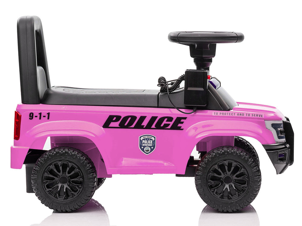 Dječja guralica Police - roza