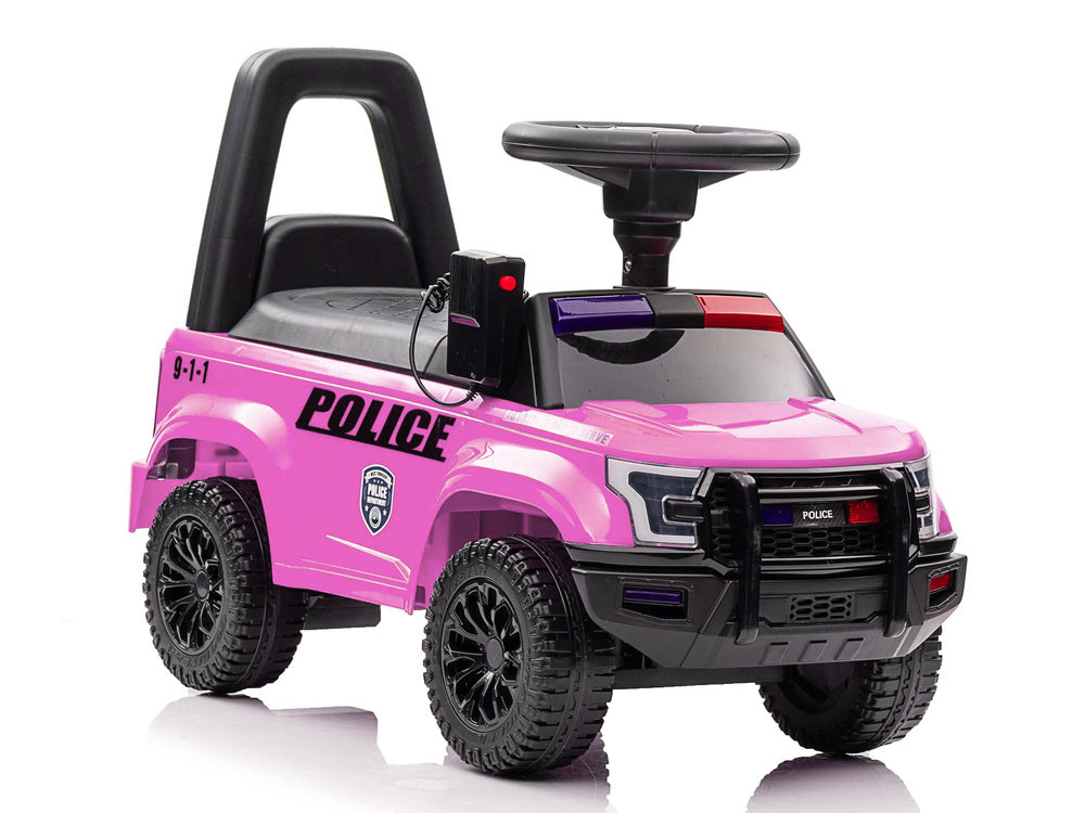 Dječja guralica Police - roza