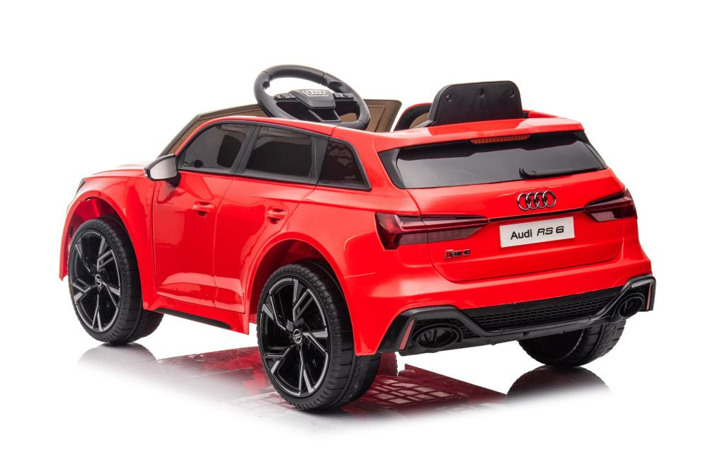 Licencirani auto na akumulator Audi RS6 - crveni