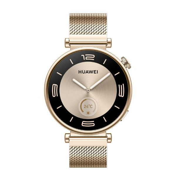 Huawei GT 4 3,35 cm (1.32") AMOLED 41 mm Digitalno 466 x 466 pikseli Zlatno Wi-Fi GPS