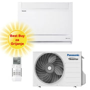 PANASONIC KLIMA UREĐAJ 2,5 kW KIT-Z25UFE - Podna/parapetna Inverter +, za prostor do 25m2, A++ energetska klasa, R-32