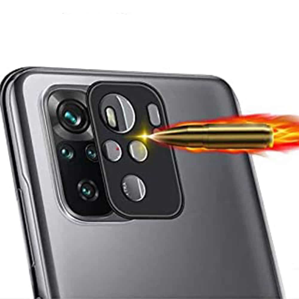 Mocolo - Silk HD PRO staklo za kameru - Xiaomi Redmi Note 10 4G / Note 10S / Poco M5s - crno