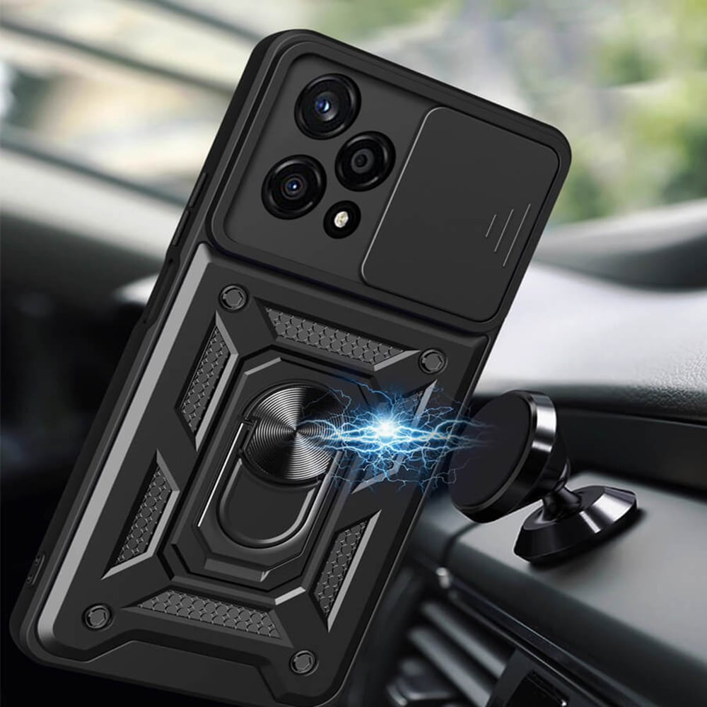 Techsuit – serija CamShield zaštitna maskica za Honor 200 – crna