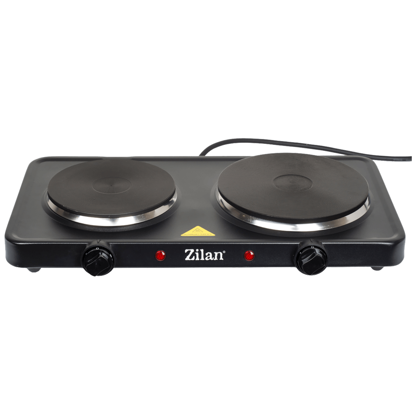 Zilan Električno kuhalo, 2 ploče - 15.5/18.5 cm, 2500 W, crna - ZLN2181 (ZLN2180/BK)