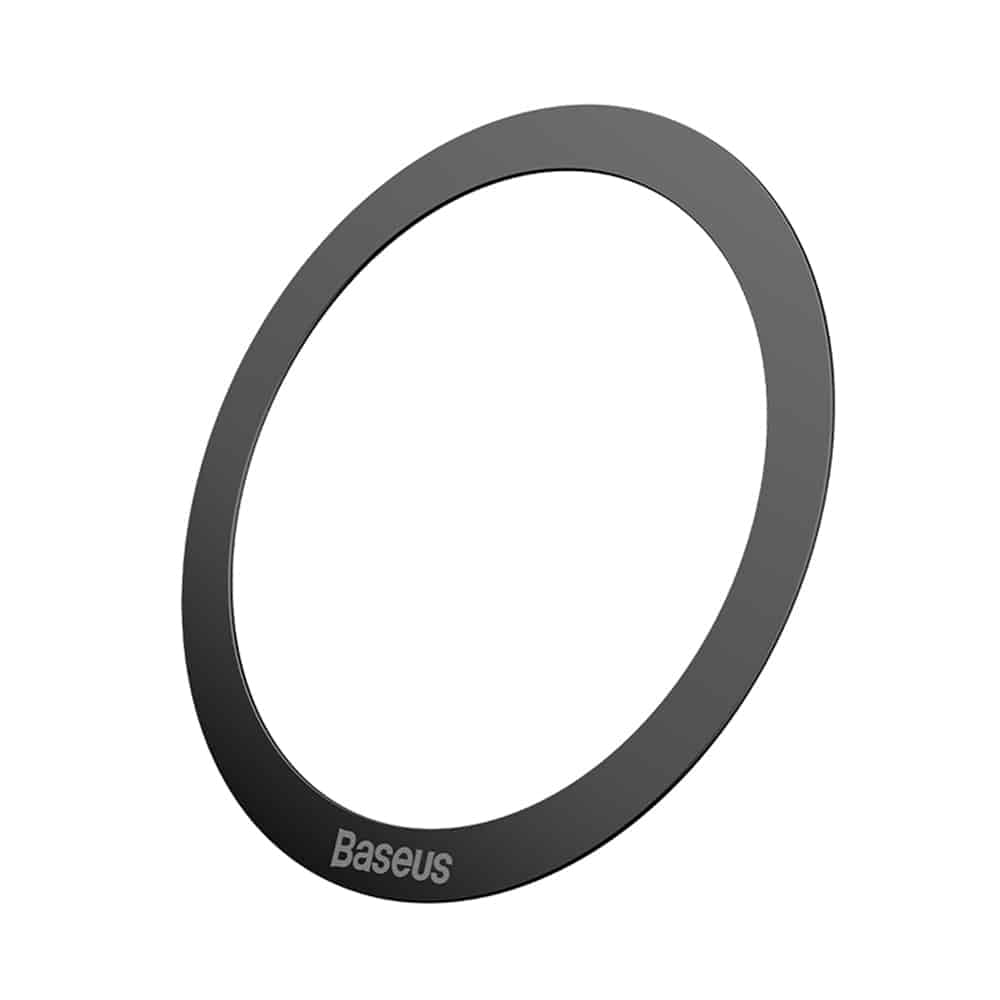 Baseus - (2 kom) Metal Ring Magnetic Series (PCCH000001) - Univerzalni telefonski prsten za Samsung- iPhone - crni