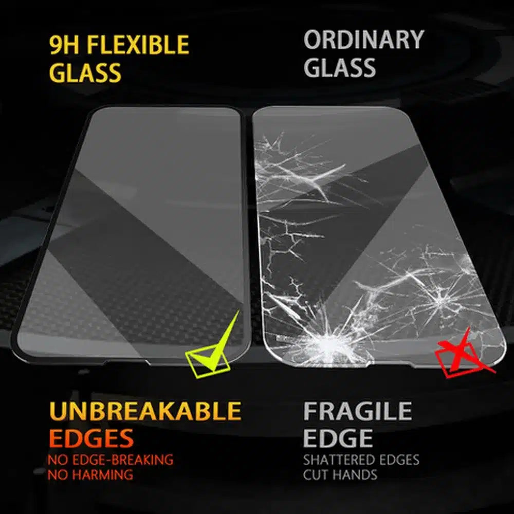 Bestsuit Flexible 5D Full Glue hibridno staklo za Samsung Galaxy A54 5G crno
