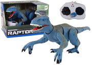 Dinosaur na daljinsko upravljanje Velociraptor - plavi