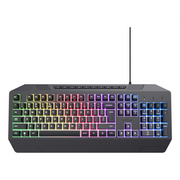 Trust GXT 836 Evocx tipkovnica Igranje USB QWERTY US Engleski Crno
