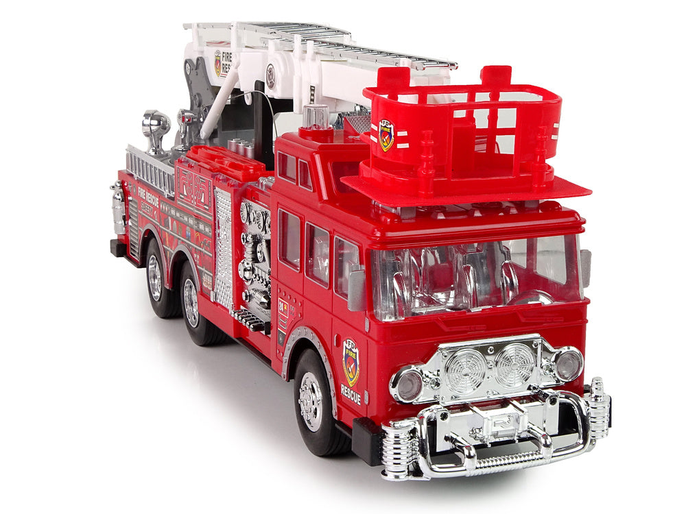 Remote Controlled Fire Station Gas Pedal Brake Remote Control Sound