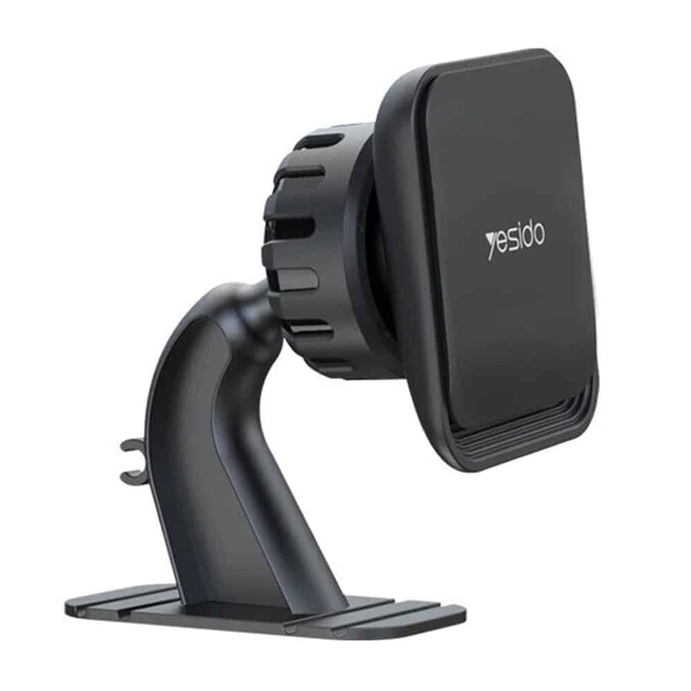 Yesido - Auto držač (C110) - Magnetski držač, kut rotacije 360°, za kontrolnu ploču, ventilacijski otvor - crna
