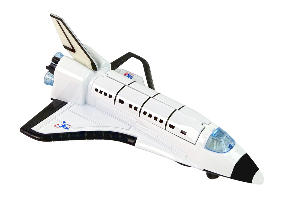 Metalna raketa za igru Aerospace sa zvučnim i svjetlosnim efektima PULL-BACK