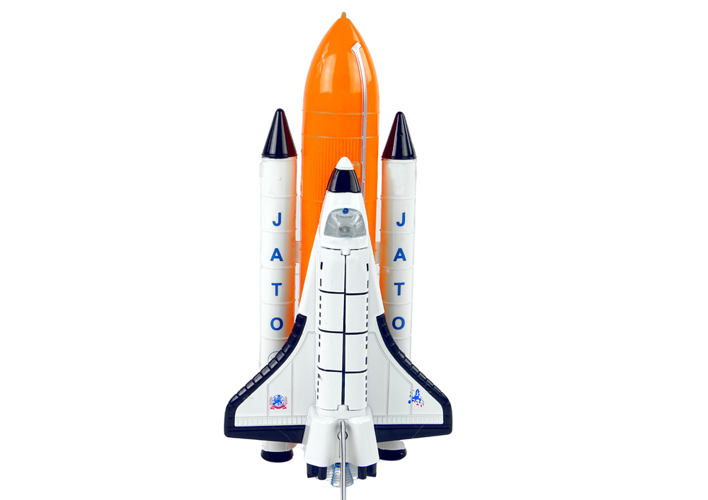 Metalna raketa za igru Aerospace sa zvučnim i svjetlosnim efektima PULL-BACK