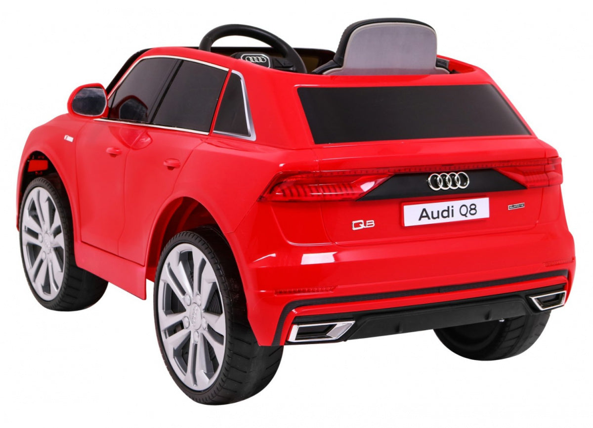 Licencirani auto na akumulator Audi Q8 LIFT - crveni