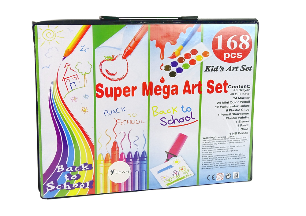 Set za bojanje Mega Art - 168 komada