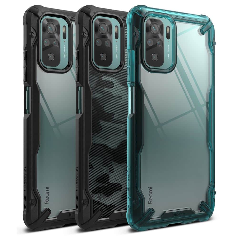 Ringke - Fusion X - Xiaomi Redmi Note 10 4G / Note 10S / Poco M5s - crna