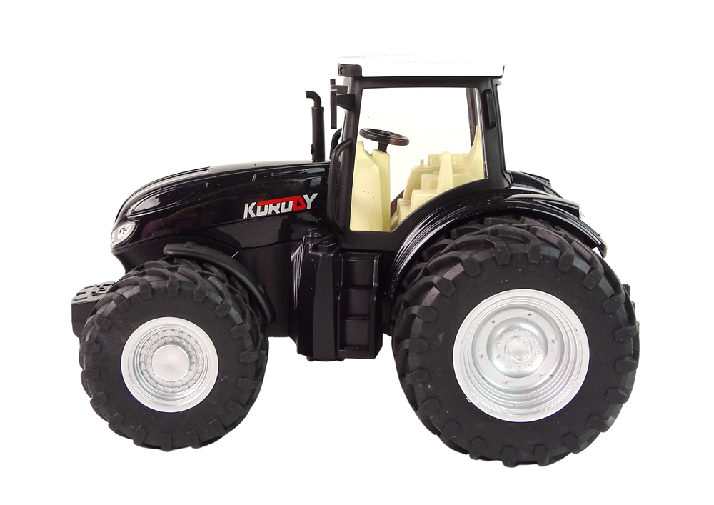 Metalni traktor na daljinsko upravljanje 2.4G - crni