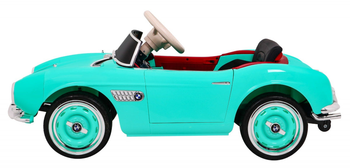 Licencirani auto na akumulator BMW 507 Retro - zeleni