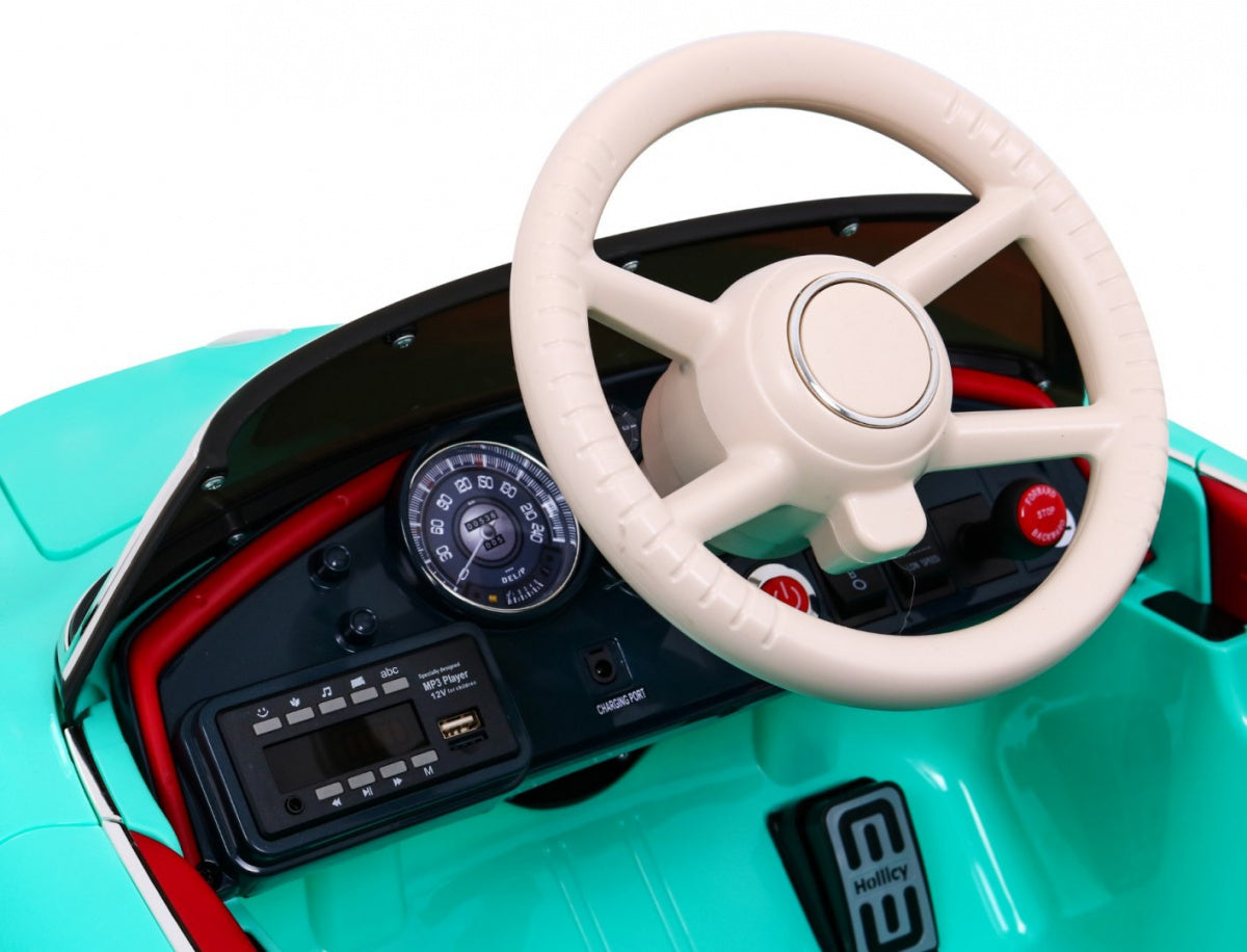 Licencirani auto na akumulator BMW 507 Retro - zeleni