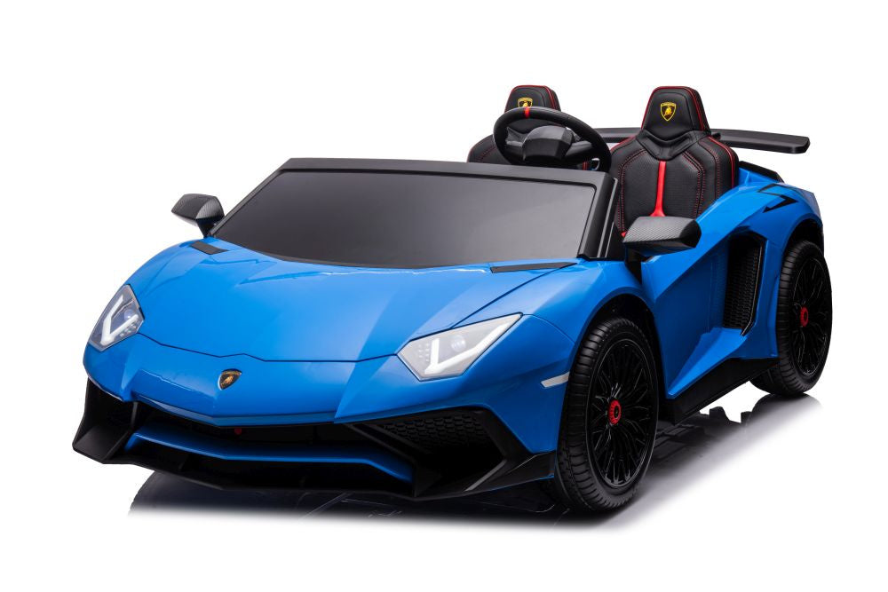 Licencirani auto na akumulator Lamborghini XXL A8803 24V - dvosjed - plavi